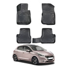 Resmi Galeri görüntüleyicisine yükleyin, Peugeot 208 3D Paspas - Siyah | 2012-2019 Arası, HB