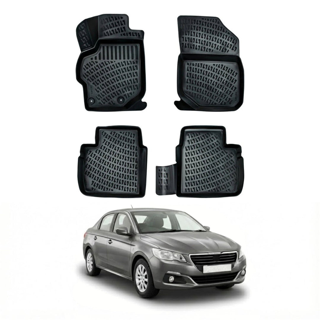Peugeot 301 3D Paspas - Siyah | 2012 ve Sonrası, SD