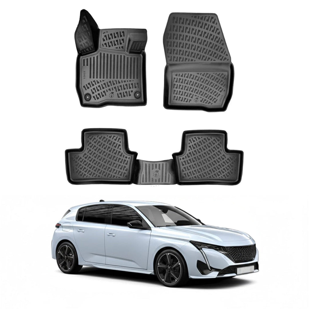 Peugeot 308 3D Paspas - Siyah, Elektrikli | 2022 ve Sonrası, HB