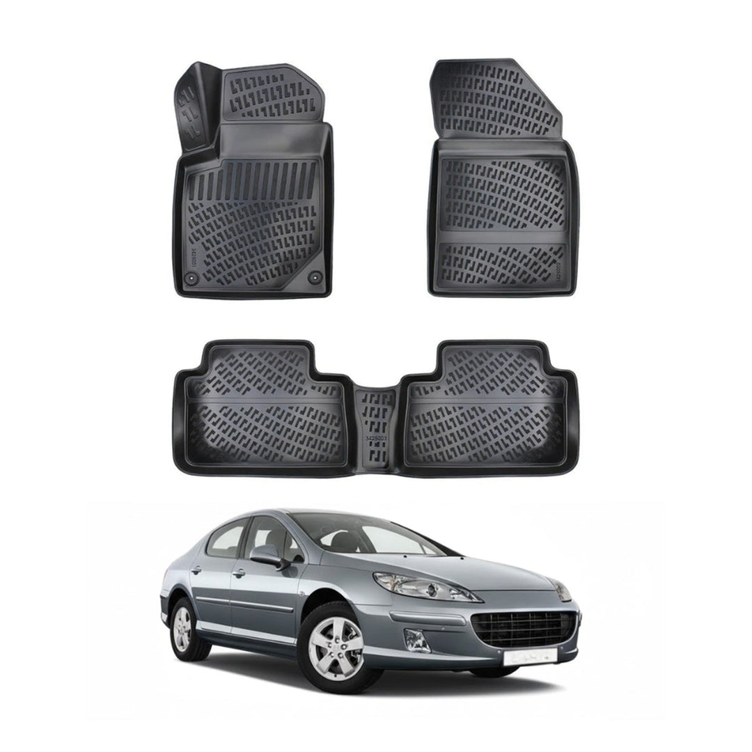 Peugeot 407 3D Paspas - Siyah | 2003-2010 Arası, SD