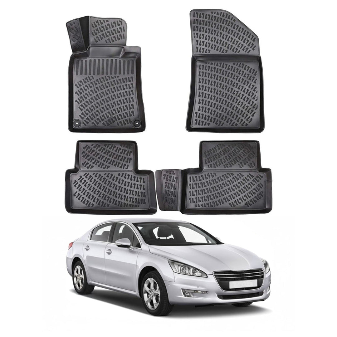 Peugeot 508 3D Paspas - Siyah | 2010-2018 Arası, SD