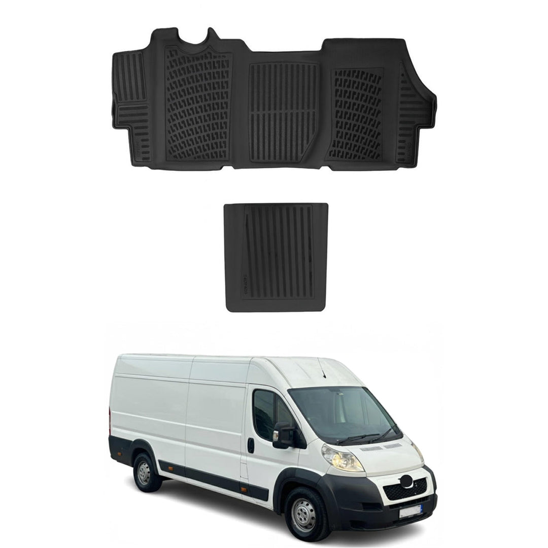 Peugeot Boxer 3D Paspas - Siyah (2 Parça) | 2006 ve Sonrası