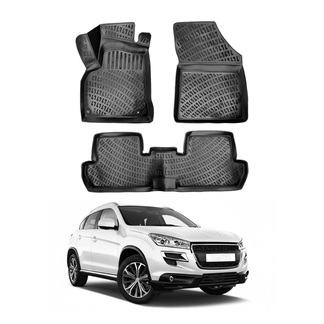 Peugeot 4008 3D Paspas - Siyah | 2012 ve Sonrası