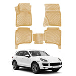 Resmi Galeri görüntüleyicisine yükleyin, Porsche Cayenne 3D Paspas - Bej, 2 Bölge Klimalı | 2011-2017 Arası