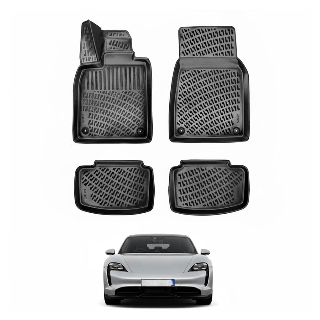 Porsche Taycan 3D Paspas - Siyah, Elektrikli | 2018 ve Sonrası, SD