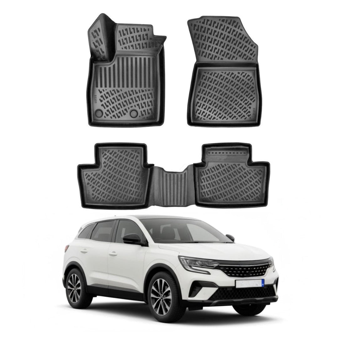Renault Austral Mild Hybrit 3D Paspas - Siyah | 2022 ve Sonrası