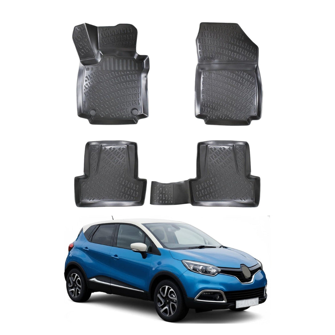 Renault Captur 3D Paspas - Siyah | 2013-2019 Arası
