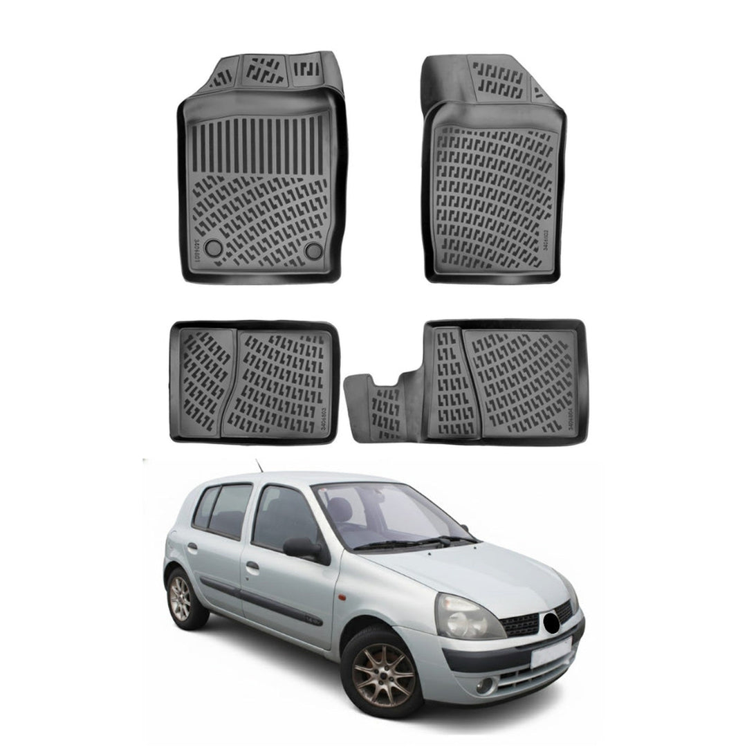 Renault Clio 3D Paspas - Siyah | 1998-2005 Arası, HB
