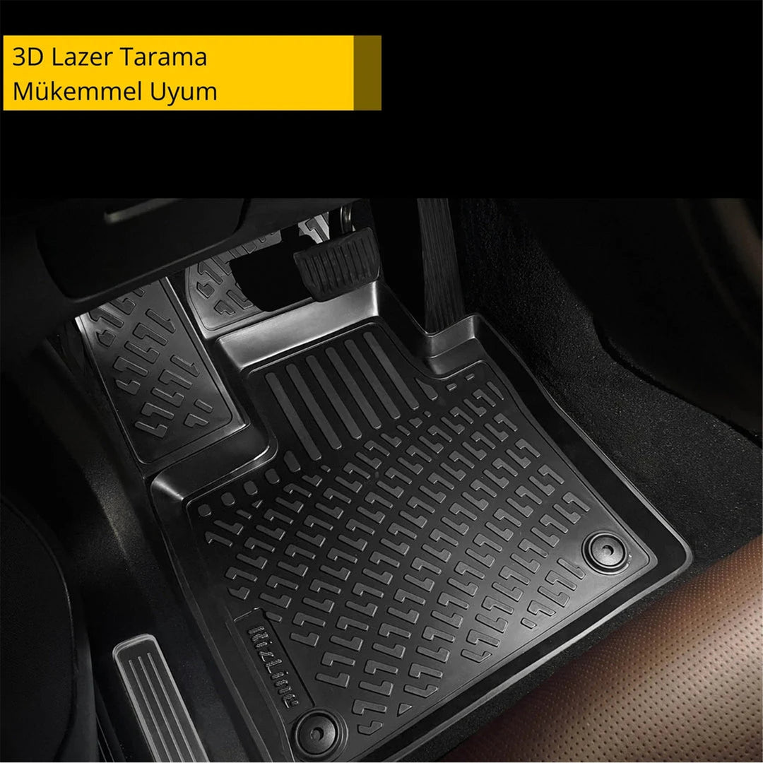 Renault Fluence 3D Paspas - Siyah | 2009 ve Sonrası, SD