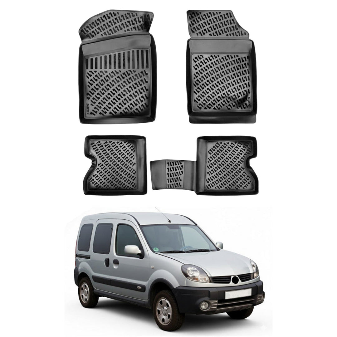 Renault Kangoo 3D Paspas - Siyah | 1997-2007 Arası