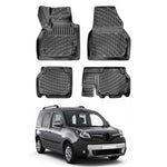 Resmi Galeri görüntüleyicisine yükleyin, Renault Kangoo 3D Paspas - Siyah | 2013-2021 Arası
