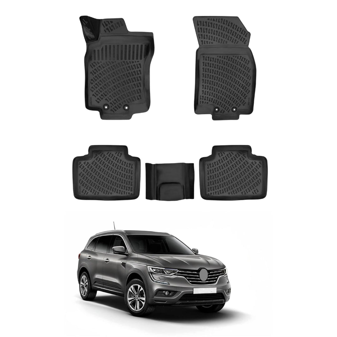 Renault Koleos 3D Paspas - Siyah | 2016 ve Sonrası