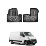 Resmi Galeri görüntüleyicisine yükleyin, Renault Master 3D Paspas - Siyah (2 Parça) | 2010-2023 Arası