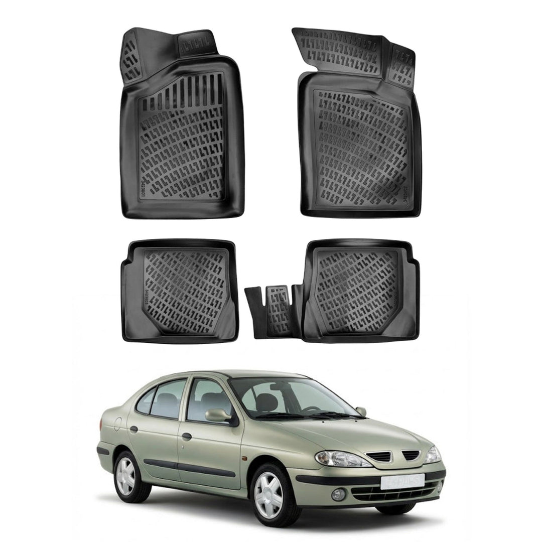 Renault Megane 3D Paspas - Siyah | 1995-2002 Arası, SD