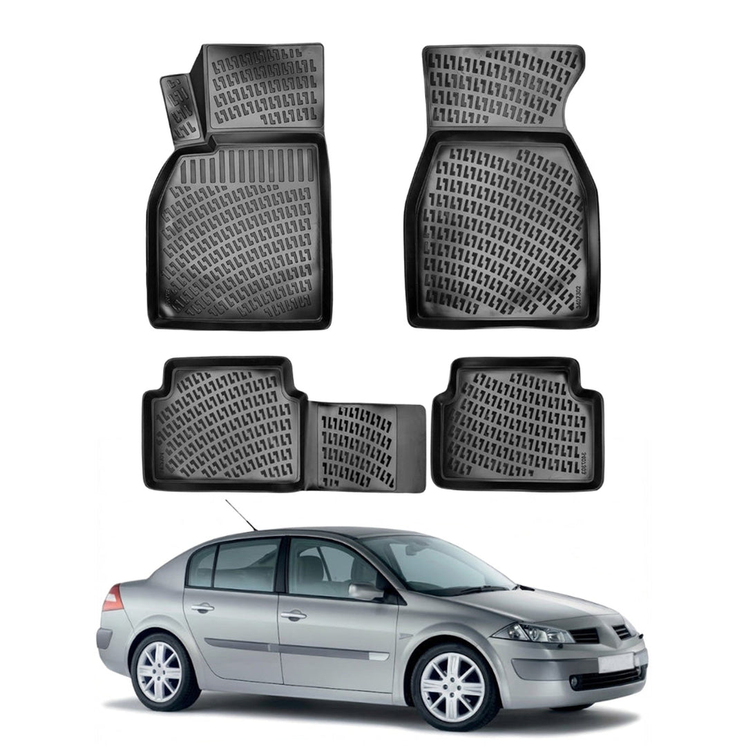Renault Megane 3D Paspas - Siyah | 2002-2009 Arası, SD