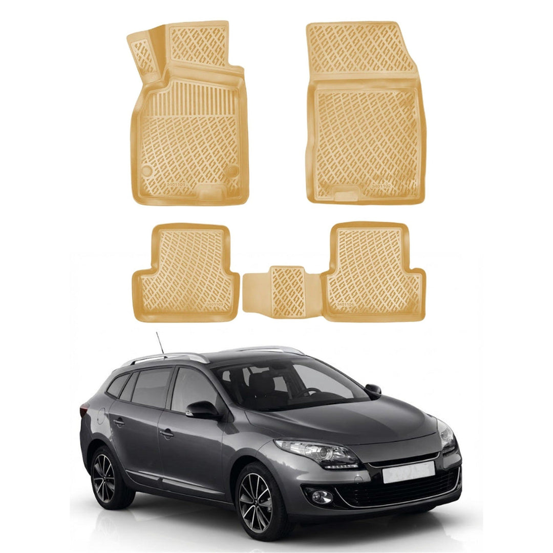 Renault Megane 3D Paspas - Bej | 2009-2016 Arası, SW
