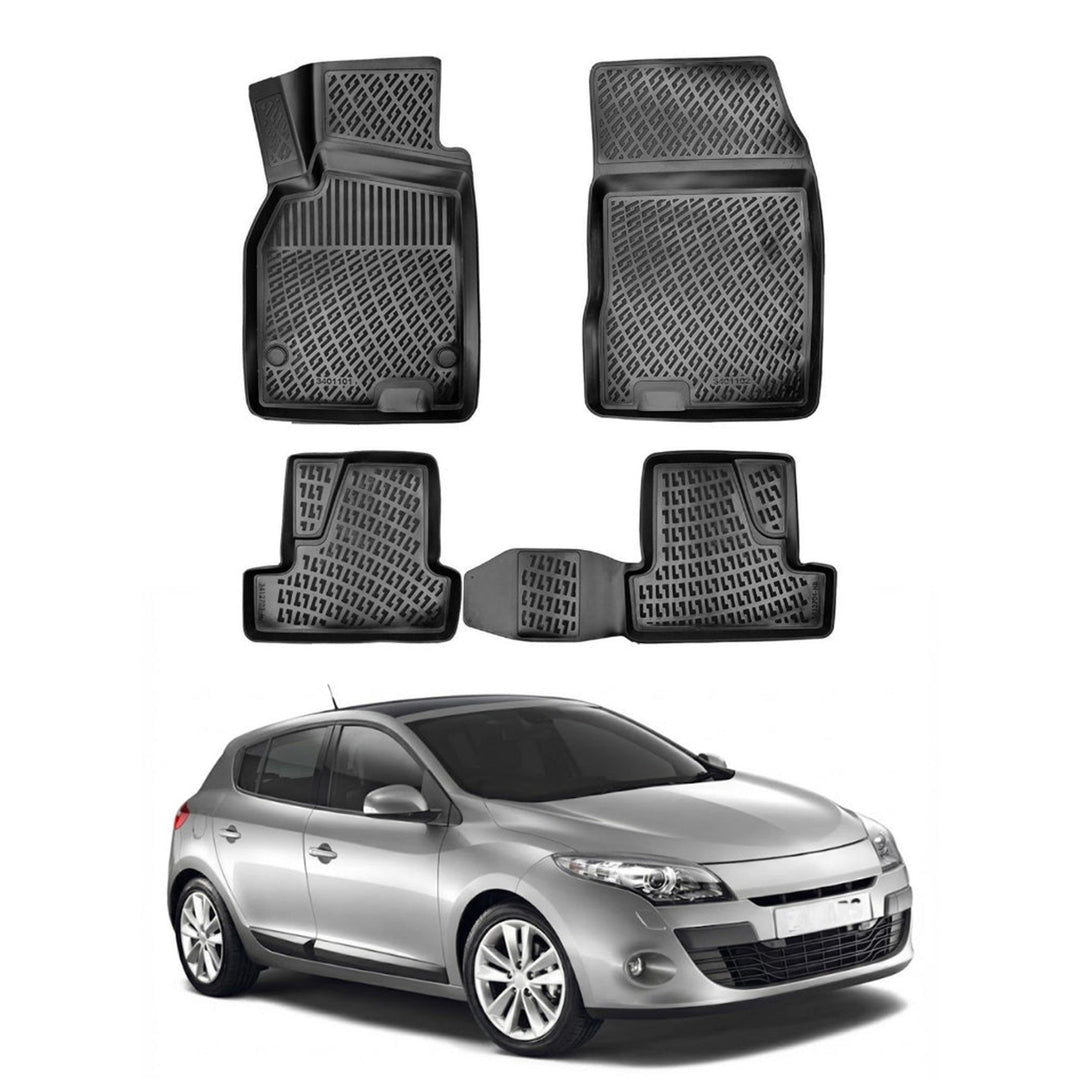 Renault Megane 3D Paspas - Siyah | 2009-2016 Arası, HB