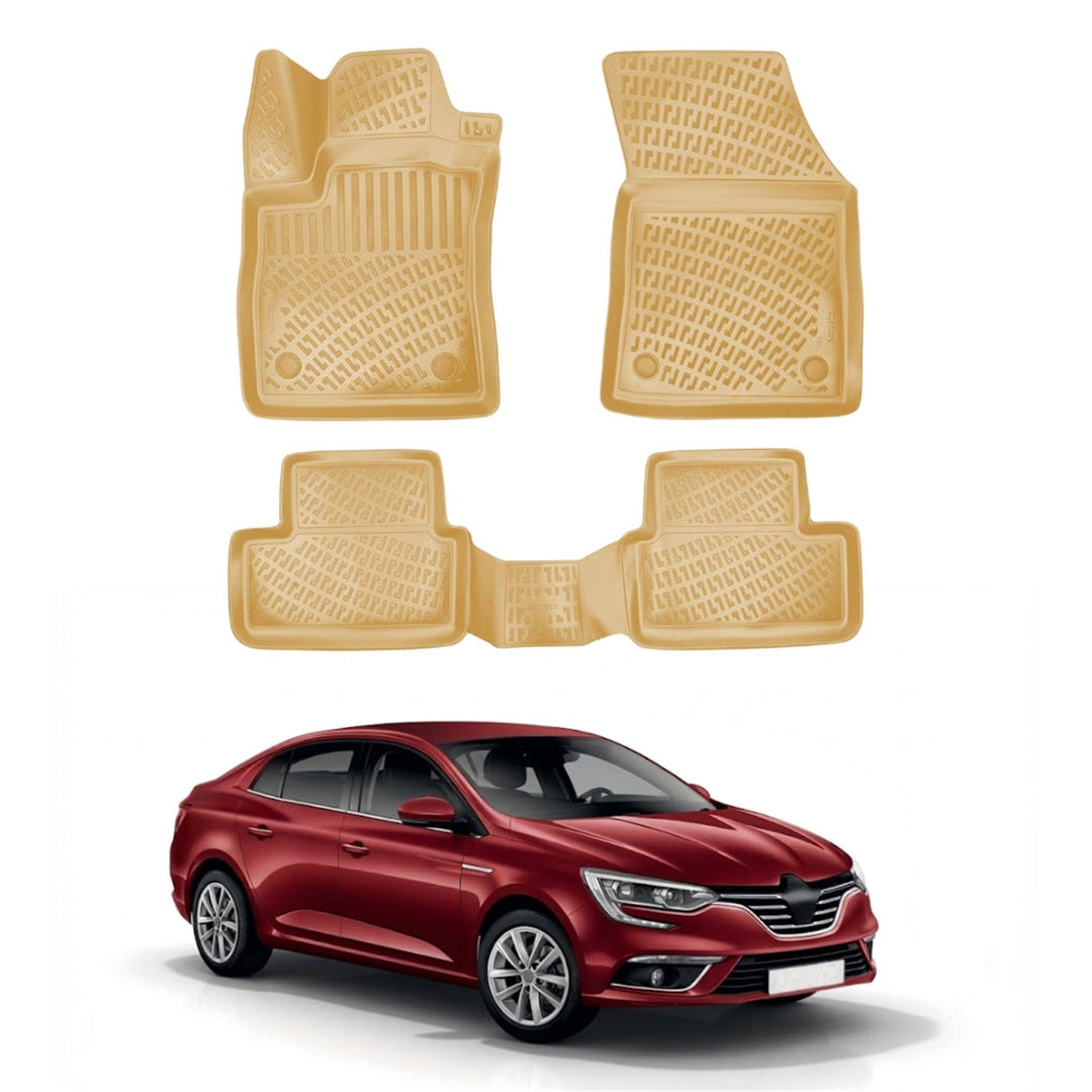 Renault Megane 4 3D Paspas - Bej | 2016 ve Sonrası, SD