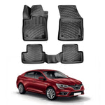 Resmi Galeri görüntüleyicisine yükleyin, Renault Megane 4 3D Paspas - Siyah | 2016-2023 Arası, SD