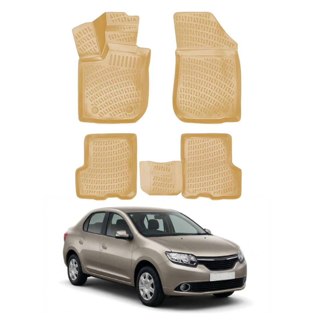 Renault Symbol 3D Paspas - Bej | 2013-2021 Arası, SD