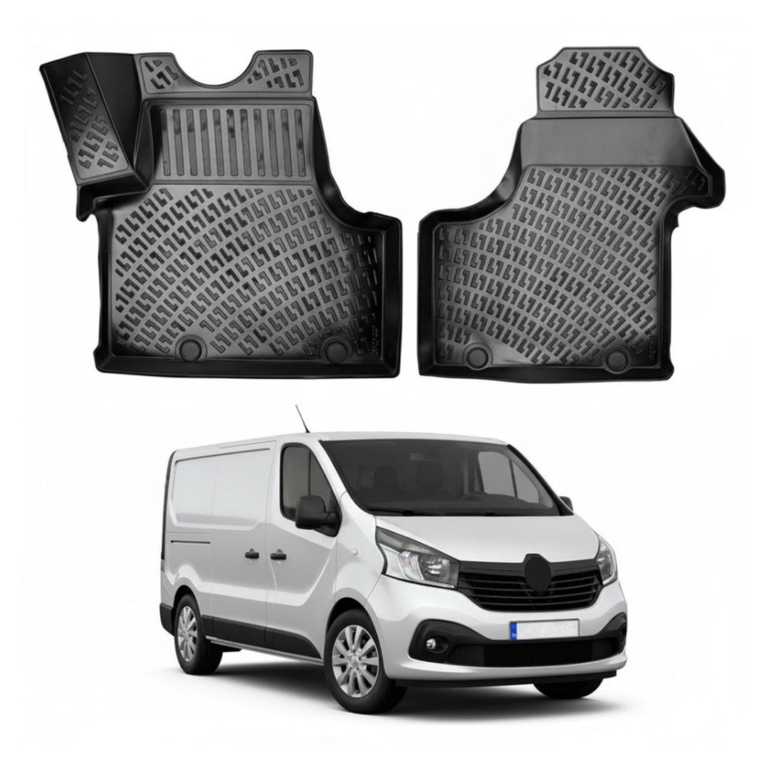 Renault Trafic 3D Paspas - Siyah | 2014 ve Sonrası
