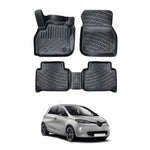 Resmi Galeri görüntüleyicisine yükleyin, Renault Zoe 3D Paspas - Siyah, Elektrikli | 2012 ve Sonrası, HB