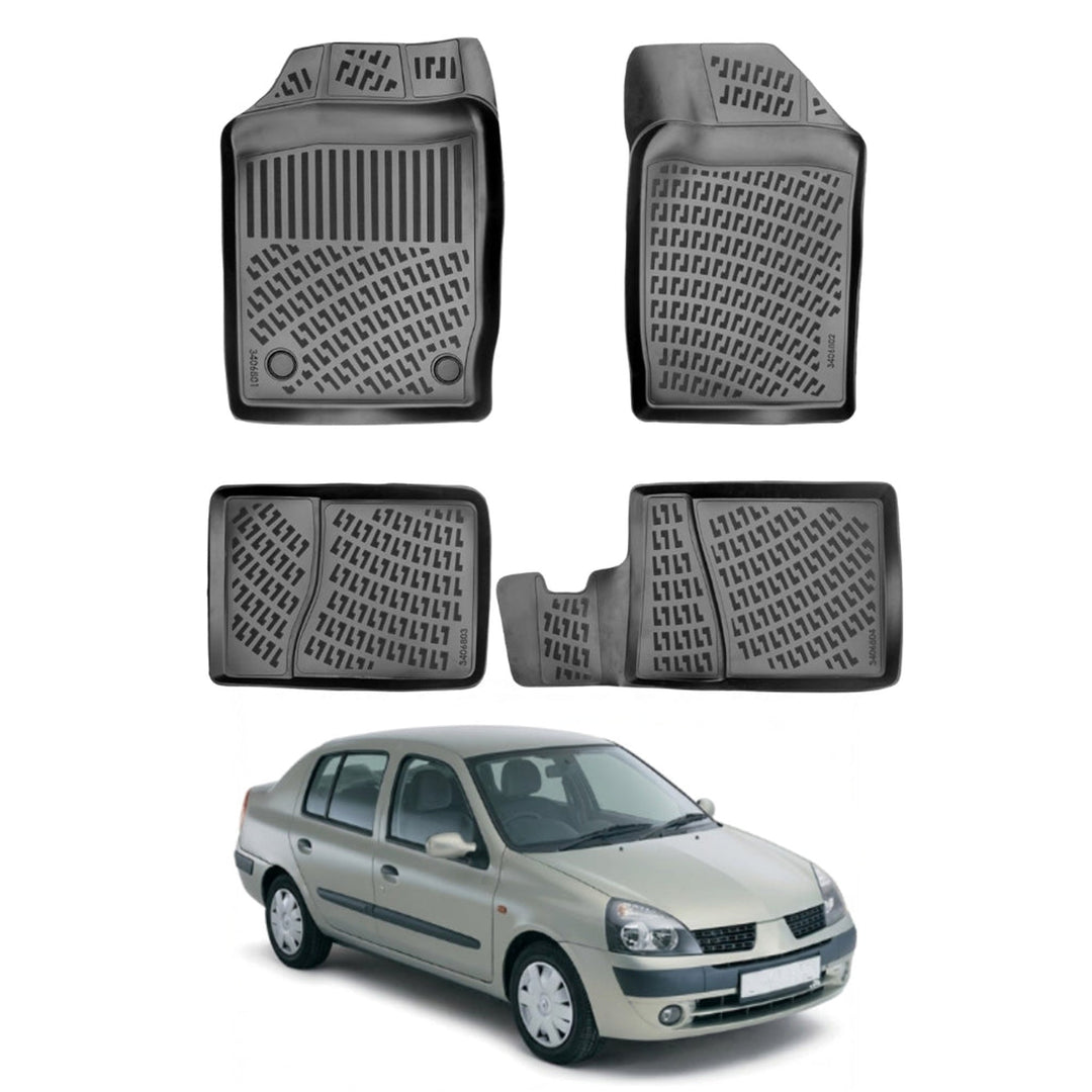 Renault Symbol 3D Paspas - Siyah | 1999-2008 Arası, SD