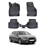 Resmi Galeri görüntüleyicisine yükleyin, Seat Leon 3D Paspas - Siyah, Tsi/e-Hybrid | 2020 ve Sonrası, HB
