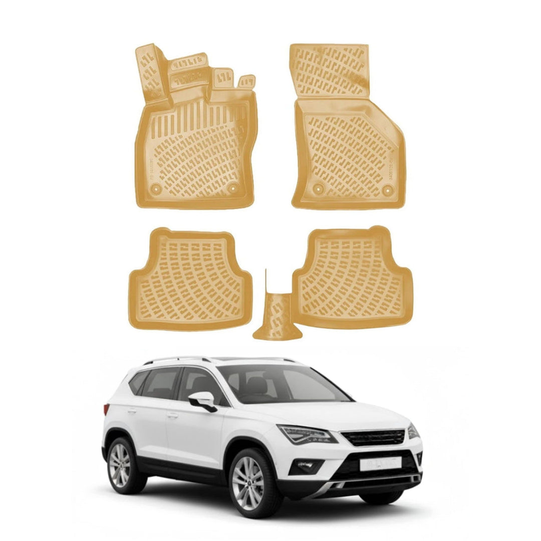 Seat Ateca 3D Paspas - Bej | 2016 ve Sonrası