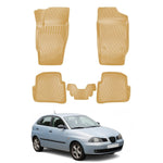 Resmi Galeri görüntüleyicisine yükleyin, Seat Ibiza 3D Paspas - Bej | 2002-2008 Arası, HB