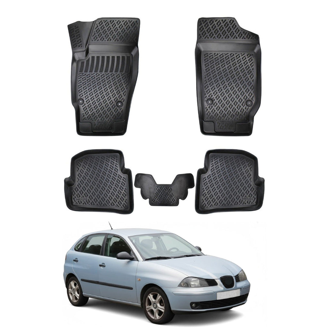 Seat Ibiza 3D Paspas - Siyah | 2002-2008 Arası, HB