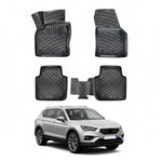 Resmi Galeri görüntüleyicisine yükleyin, Seat Tarraco 3D Paspas - Siyah | 2018 ve Sonrası