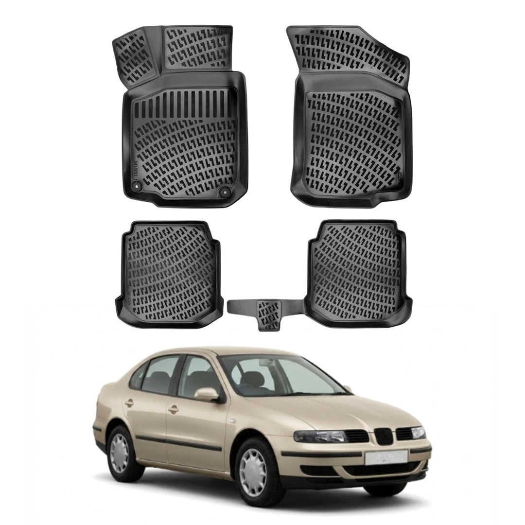 Seat Toledo 3D Paspas - Siyah | 1998-2004 Arası, SD