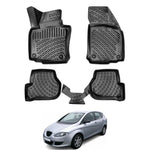 Resmi Galeri görüntüleyicisine yükleyin, Seat Toledo 3D Paspas - Siyah | 2004-2009 Arası, SD