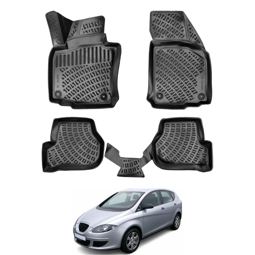 Seat Toledo 3D Paspas - Siyah | 2004-2009 Arası, SD