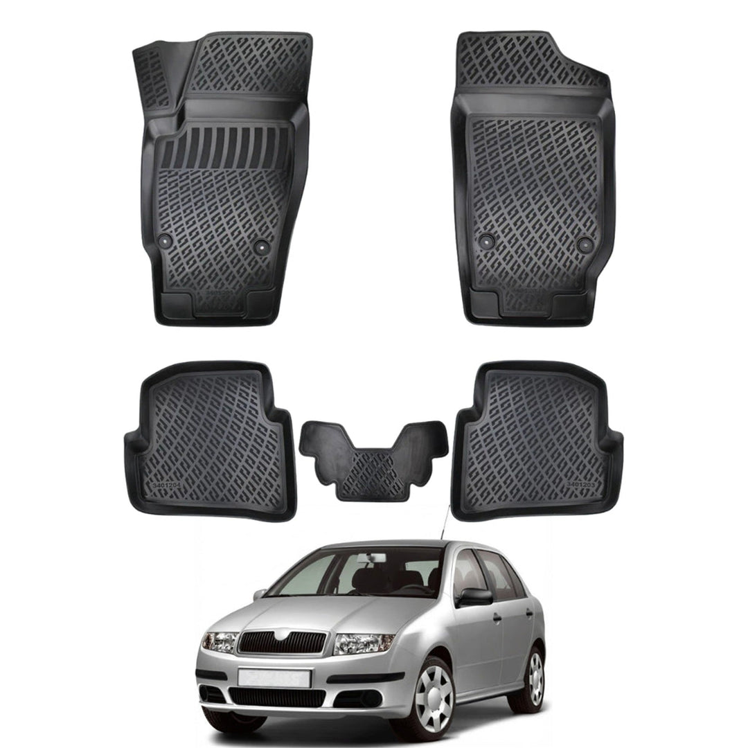 Skoda Fabia 3D Paspas - Siyah | 1999-2007 Arası, HB