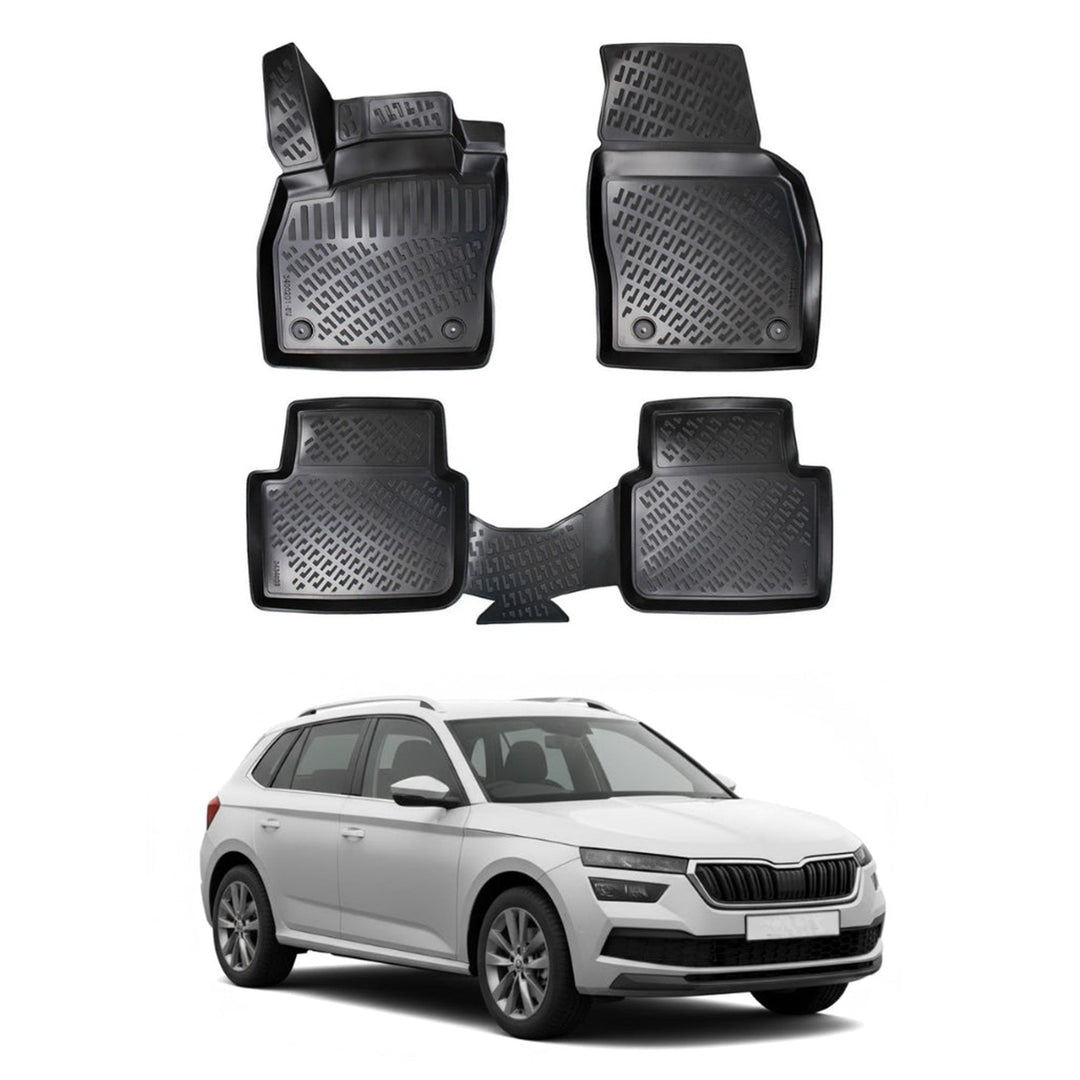 Skoda Kamiq 3D Paspas - Siyah | 2019 ve Sonrası