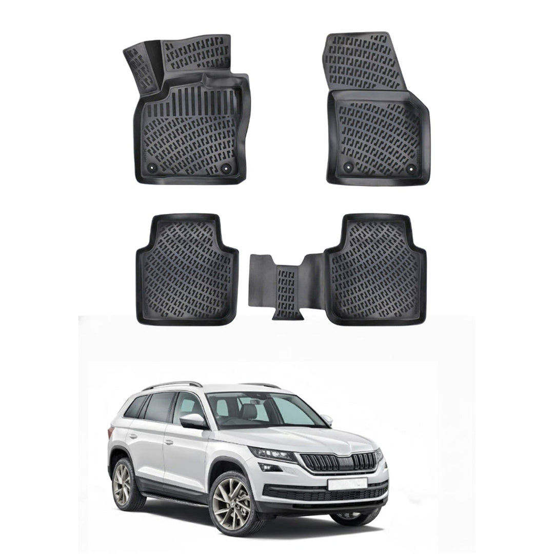Skoda Kodiaq 3D Paspas - Siyah | 2016-2023 Arası