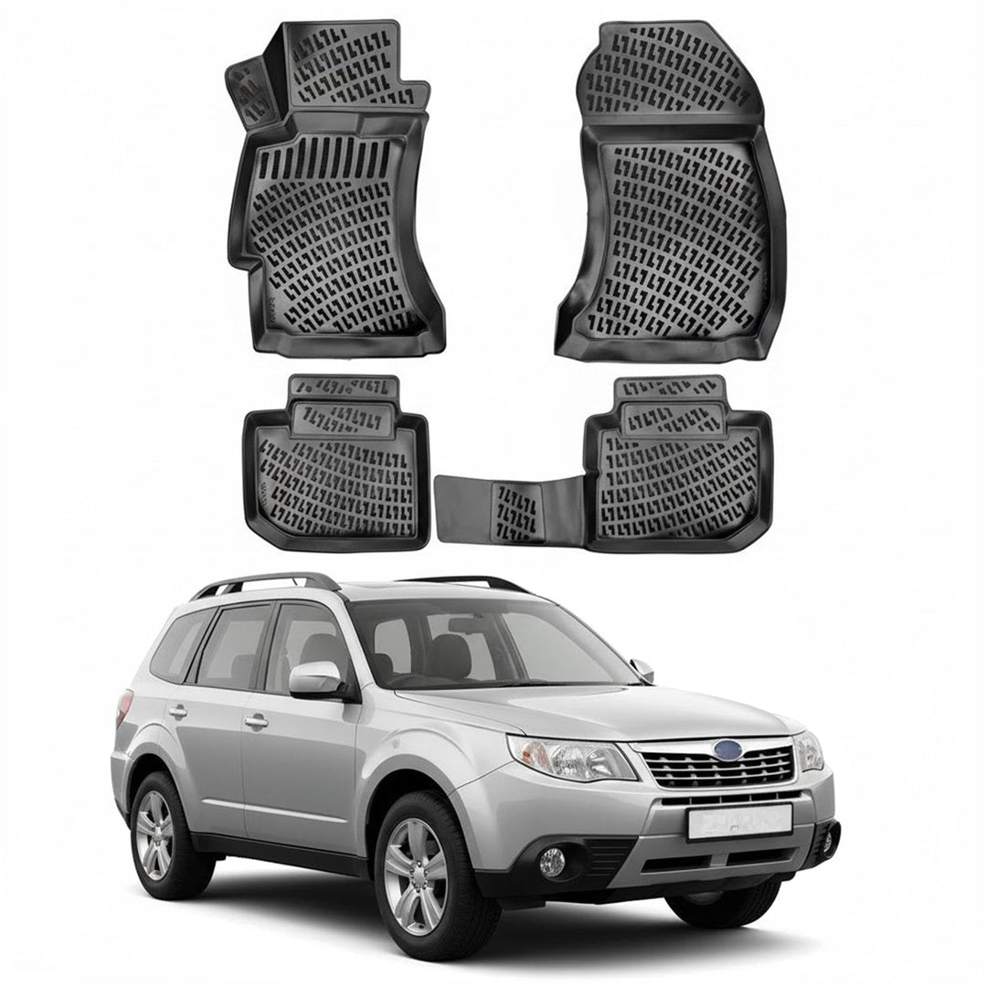 Subaru Forester 3D Paspas - Siyah | 2007-2012 Arası