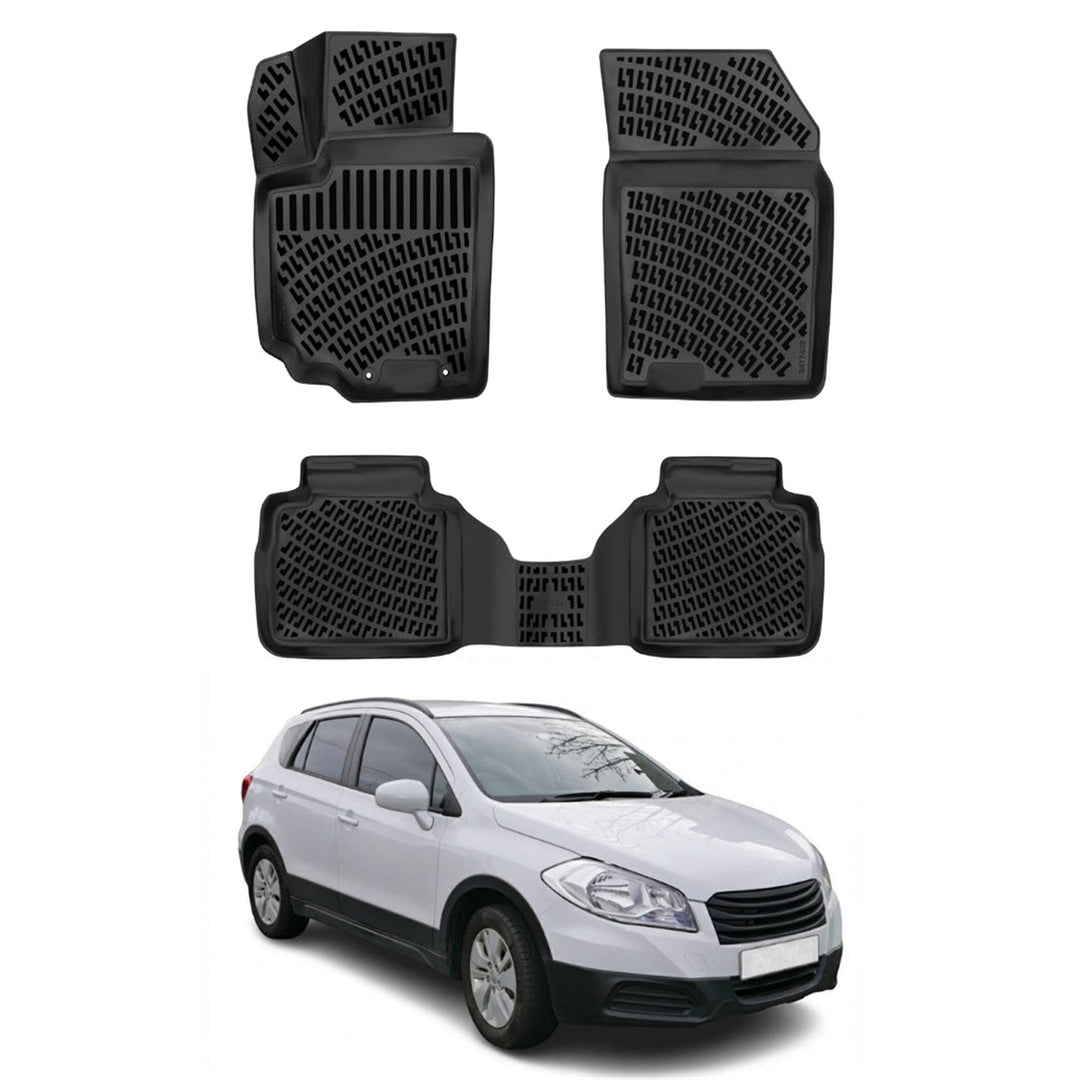 Suzuki SX4 S-Cross 3D Paspas - Siyah | 2013 -2020 Arası