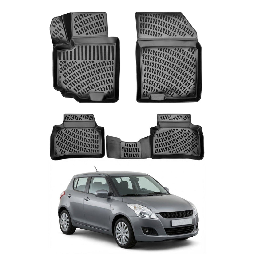 Suzuki Swift 3D Paspas - Siyah | 2010-2017 Arası, HB