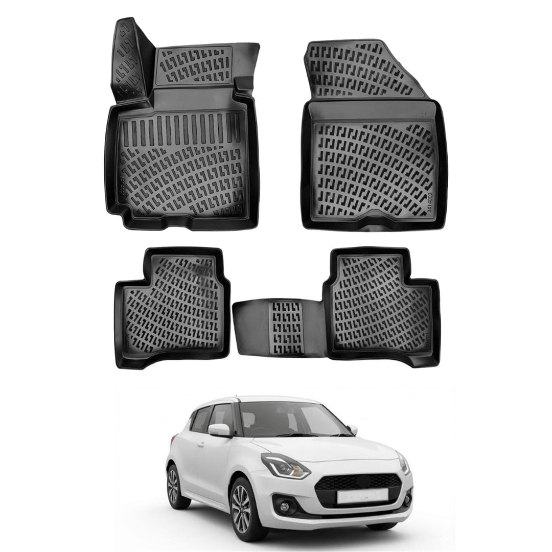 Suzuki Swift 3D Paspas - Siyah | 2017-2023 Arası, HB