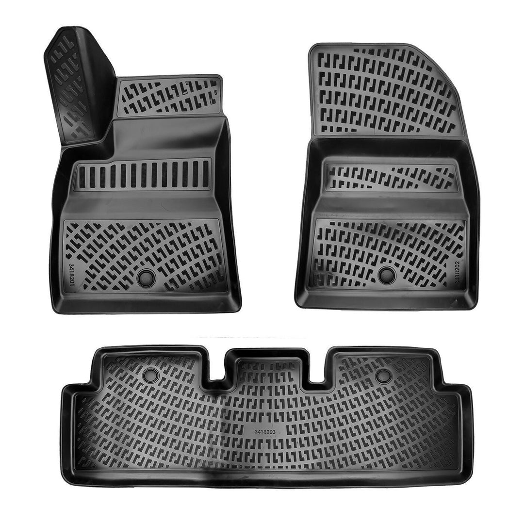 Tesla Model 3 3D Paspas - Siyah | 2017 ve Sonrası, SD