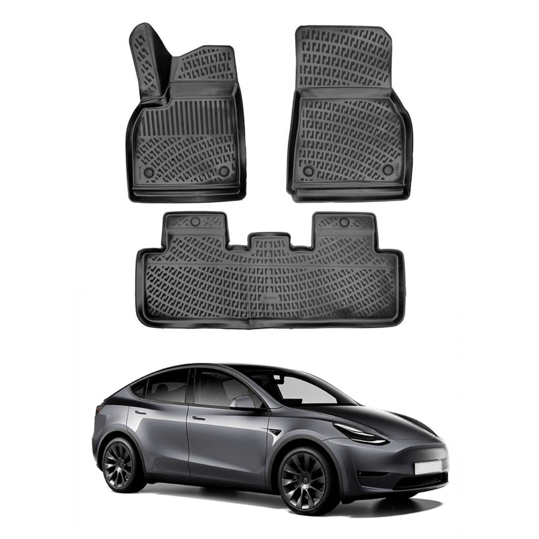 Tesla Model Y 3D Paspas - Siyah | 2019-2024 Arası, HB