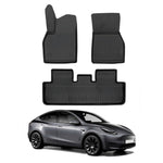 Resmi Galeri görüntüleyicisine yükleyin, Tesla Model Y 3D Paspas - Siyah, Premium Ürün | 2019-2024 Arası, HB