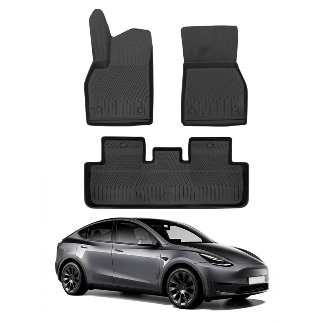 Tesla Model Y 3D Paspas - Siyah, Premium Ürün | 2019-2024 Arası, HB