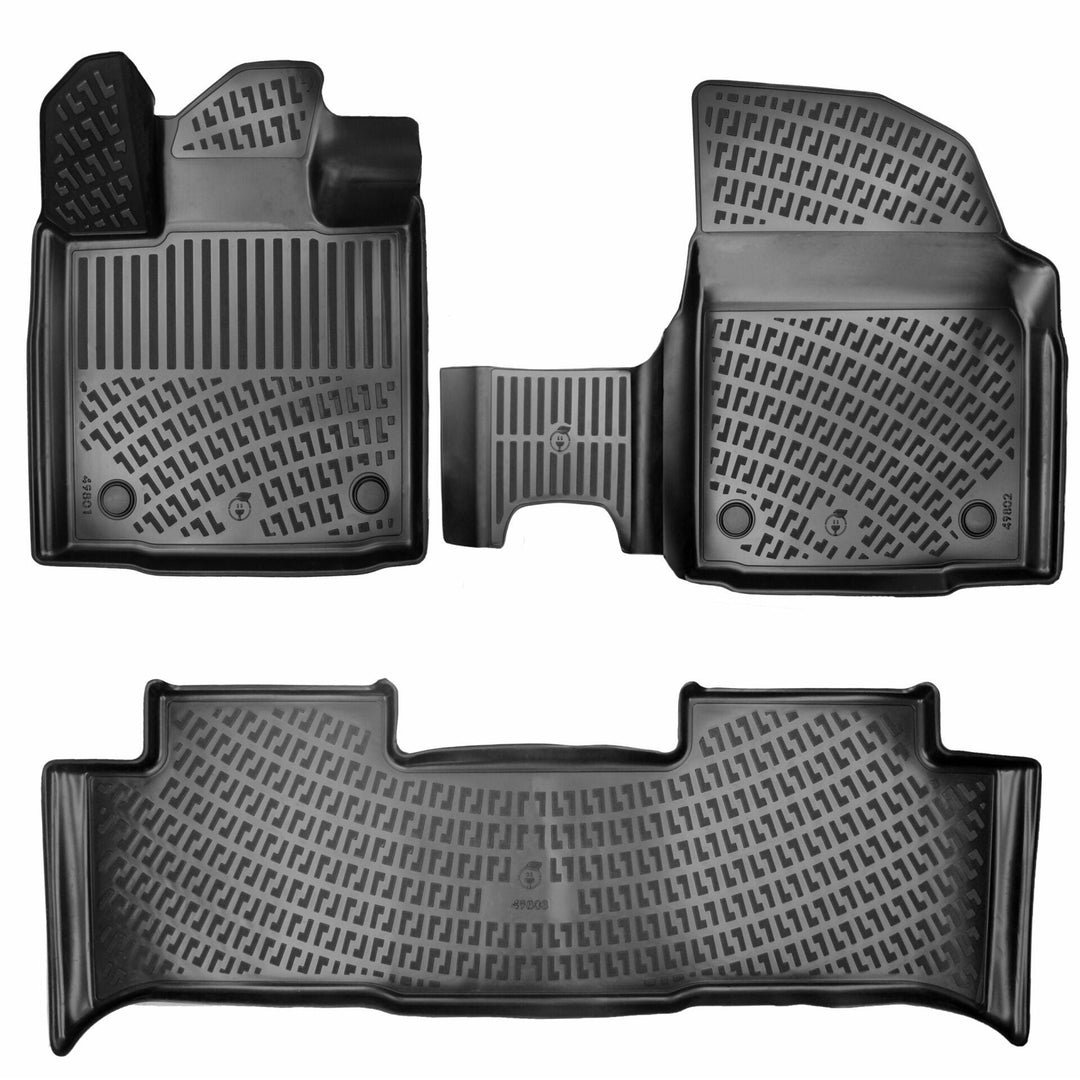 Togg T10X 3D Paspas - Siyah | 2023 ve Sonrası