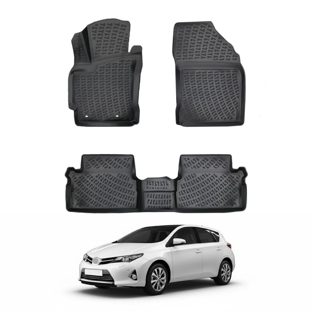 Toyota Auris 3D Paspas - Siyah | 2012 ve Sonrası, HB