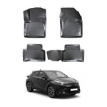 Resmi Galeri görüntüleyicisine yükleyin, Toyota C-HR 3D Paspas - Siyah | 2016-2022 Arası