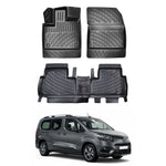 Resmi Galeri görüntüleyicisine yükleyin, Toyota Proace City 3D Paspas - Siyah, Dream Paket | 2019 ve Sonrası